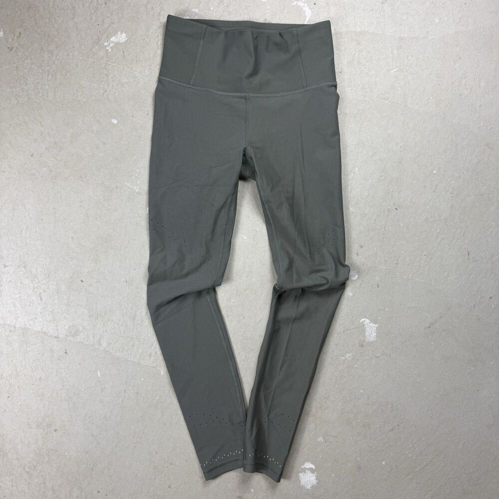Lululemon Women’s Leggings Olive Green Size 8 Yoga Pants Athletic Activewear